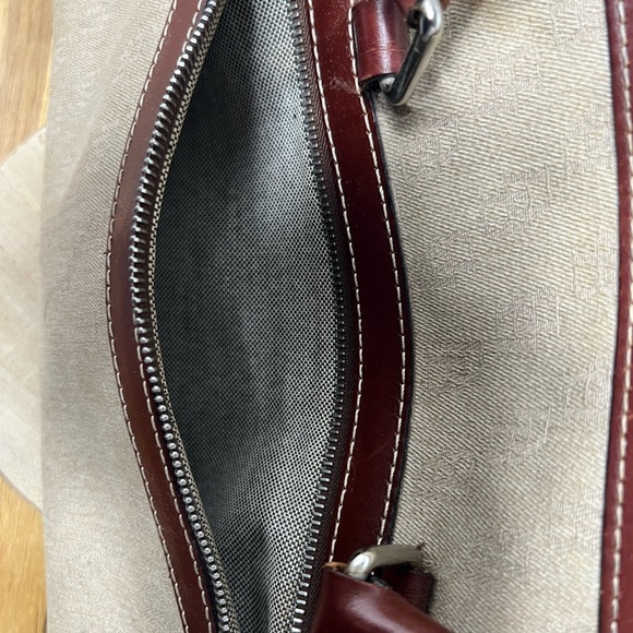 Dooney & Bourke Signature Anniversary Pocket Tote Satchel - Picture 9 of 12